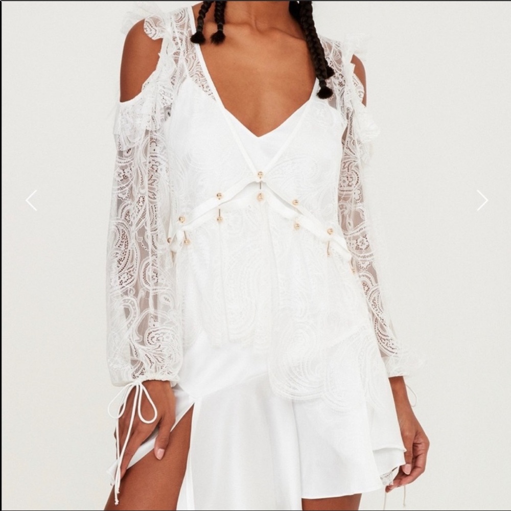 FOR LOVE AND LEMONS | Sabina Layered Mini Dress